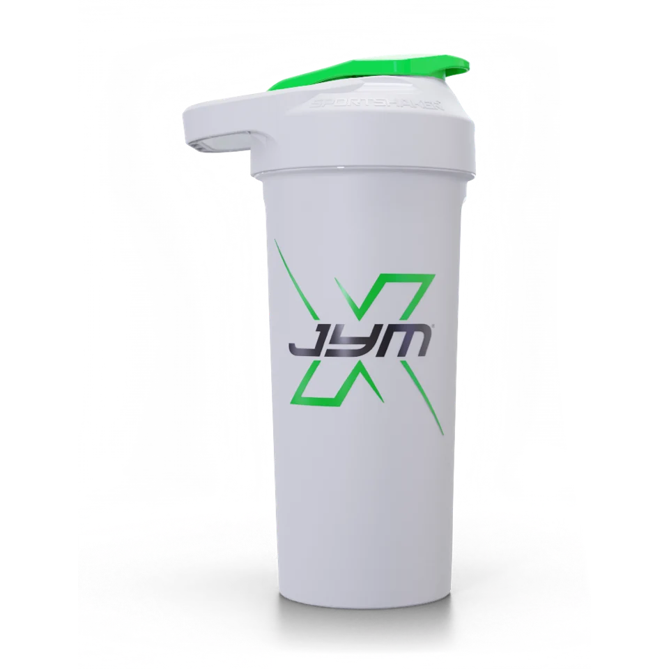 JYM SportShaker 27oz - Ghost White
