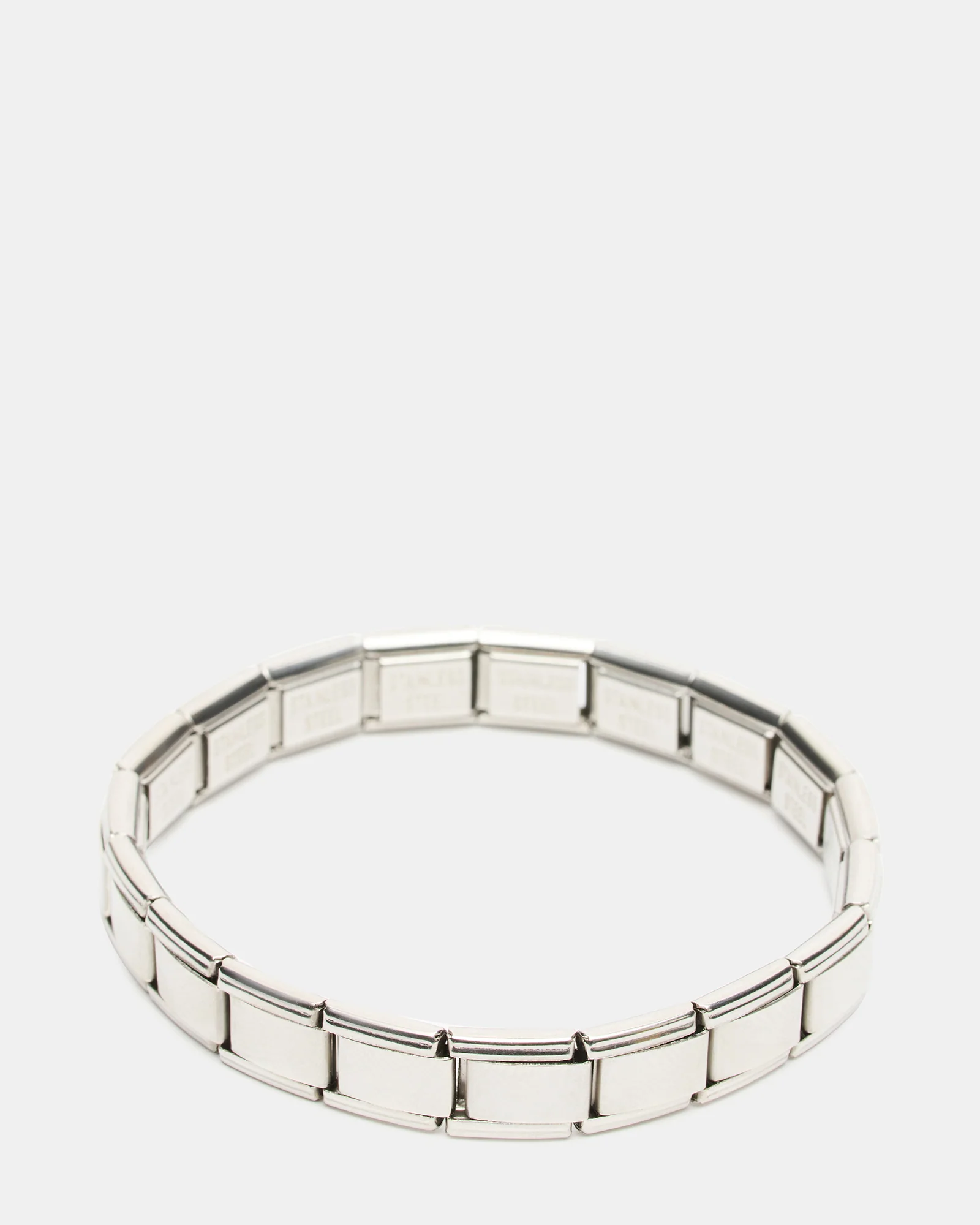 LINK STRETCH BRACELET SILVER
