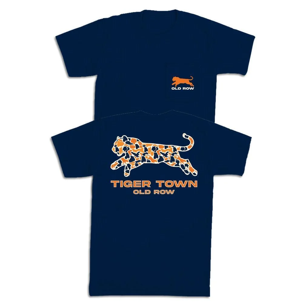 Tiger Town AL Camo Pocket Tee