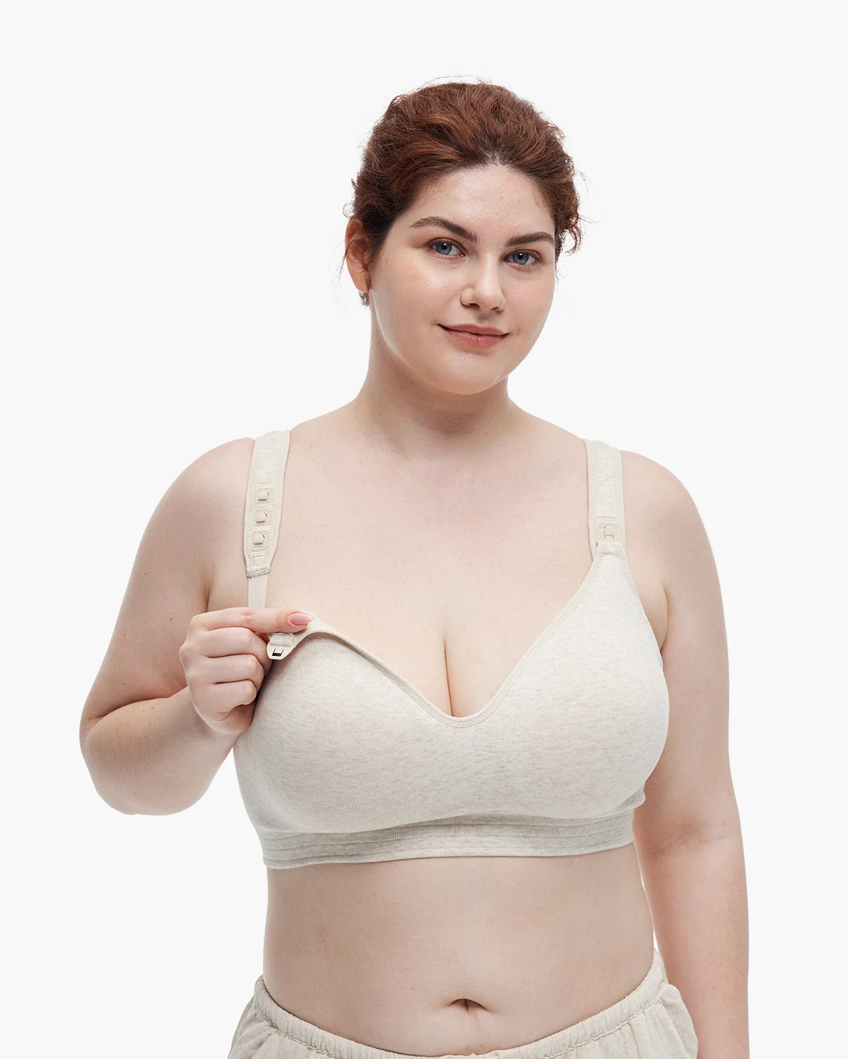 Momcozy Busty Cotton Nursing Bra (Single)