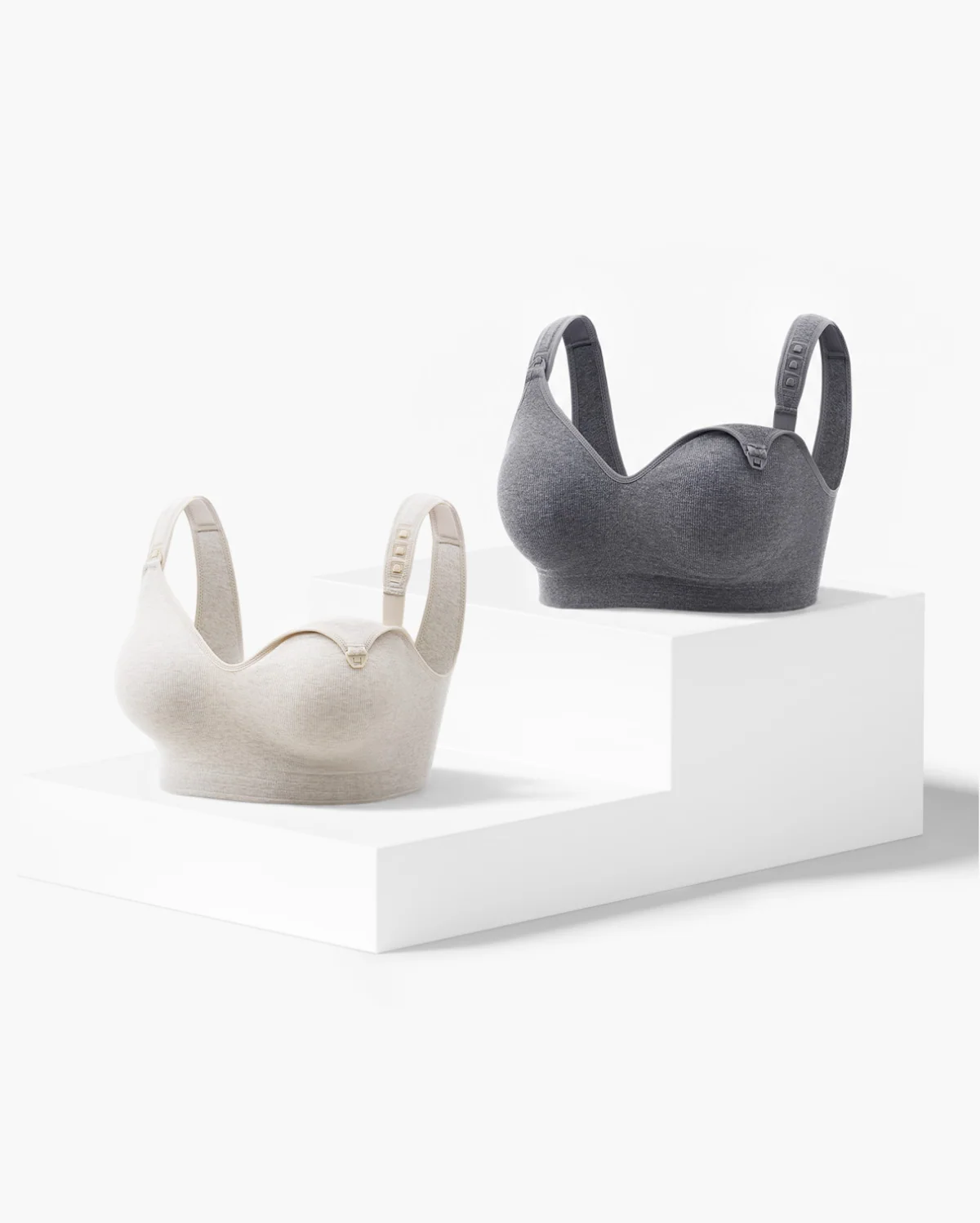 Momcozy Busty Cotton Nursing Bras (2-Pack)