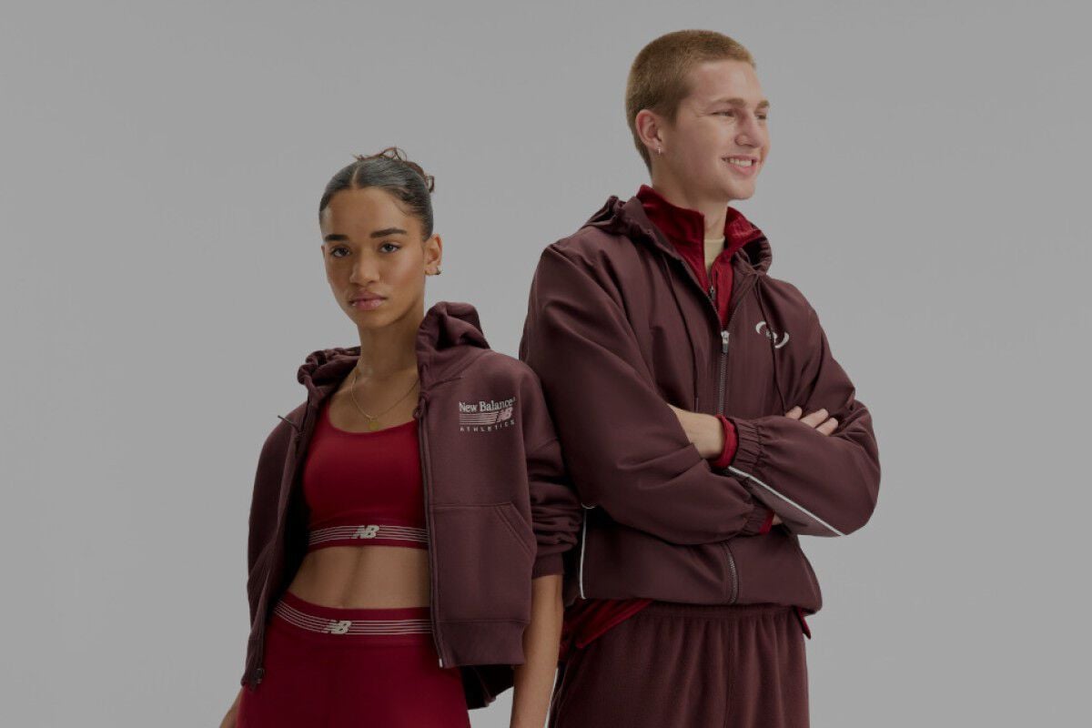 New Balance Burgundy & Red Performance Gear