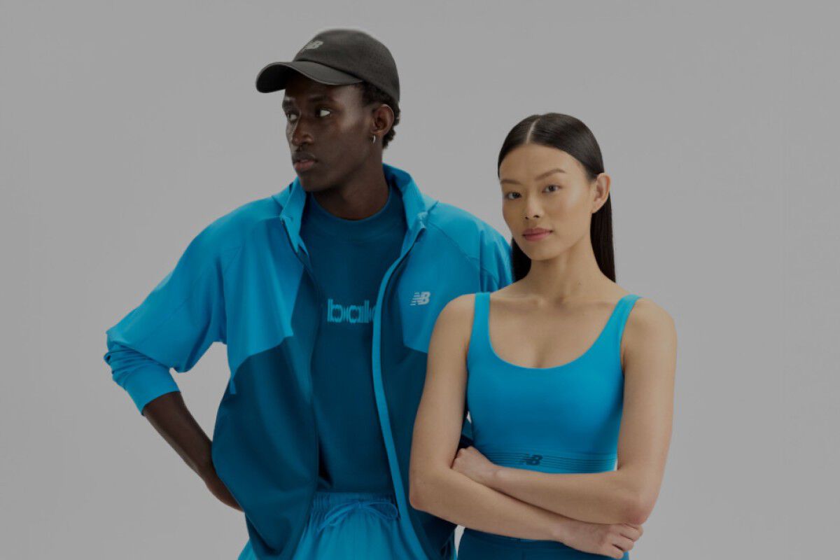 New Balance Coordinating Blue Active Set